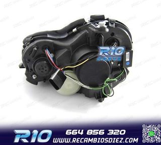 FAROS MERCEDES CLASE CLK W209 02-09 LUZ DIURNA FONDO CROMO