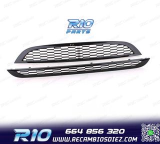 PARRILLA MINI COOPER S 01-06 NEGRO BRILLO