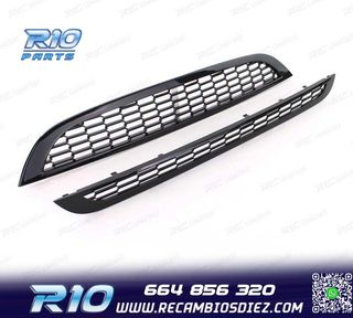 PARRILLA MINI COOPER S 01-06 NEGRO BRILLO