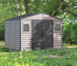 Caseta PVC Woodbridge Plus II 247x324x233 cm - Duramax