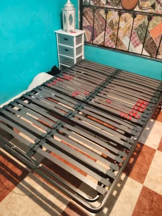 Cama articulada con colchón