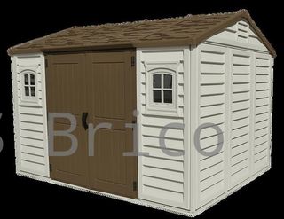 Caseta PVC Apex 249x326x234 cm - Duramax