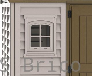 Caseta PVC Apex 249x326x234 cm - Duramax