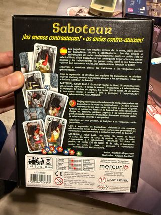 Saboteur + expansión (juego de mesa)