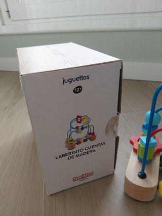 Laberinto de Cuentas de Madera