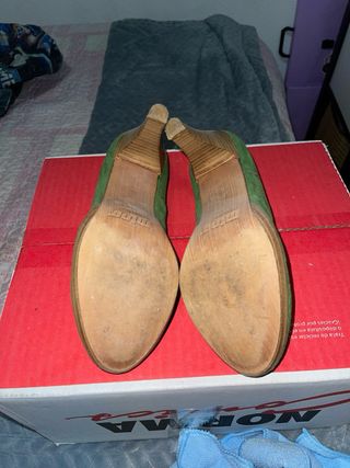 Zapatos Mustang Feelings Verdes