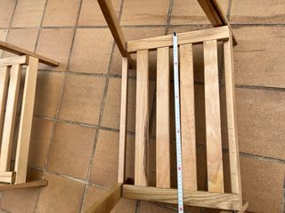 Caballetes de madera para mesa de tipo escritorio