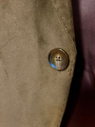 Americana Zara ante marrón usada 2 veces