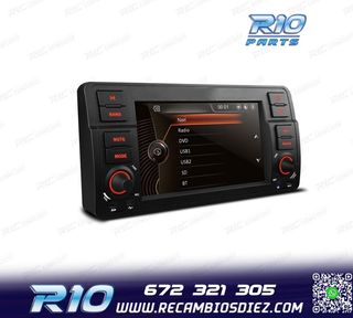 RADIO NAVEGADOR 7" BMW SERIE 3 E46 98-06 USB GPS TACTIL HD T