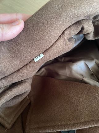 Abrigo largo marrón