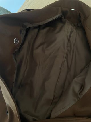 Abrigo largo marrón