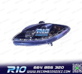 FAROS PARA SEAT TOLEDO LEON ALTEA 04-09 LUZ DIURNA REAL LED