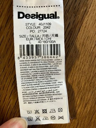 Jersey Desigual V-neck Hombre Multicolor