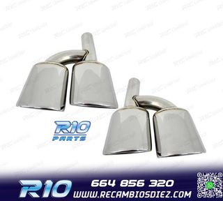 COLAS ESCAPE ESPECIFICA MERCEDES CLASE C W204 07-15 LOOK AMG