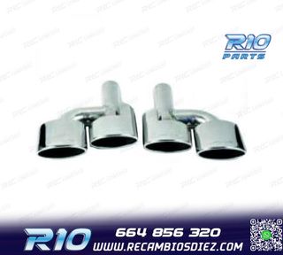 COLAS ESCAPE ESPECIFICA MERCEDES CLASE C W204 07-15 LOOK AMG