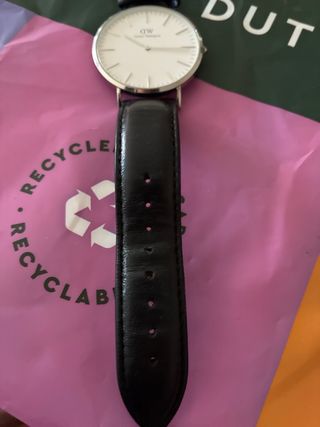 Reloj Daniel Wellington Negro/Plata