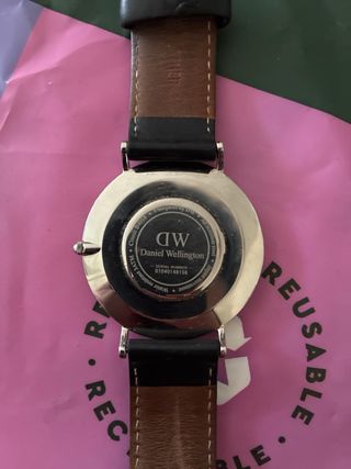 Reloj Daniel Wellington Negro/Plata