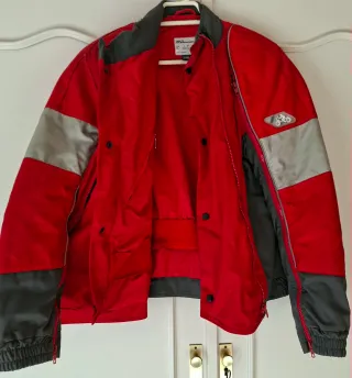 Mono Gore-Tex Moto Rojo y Gris