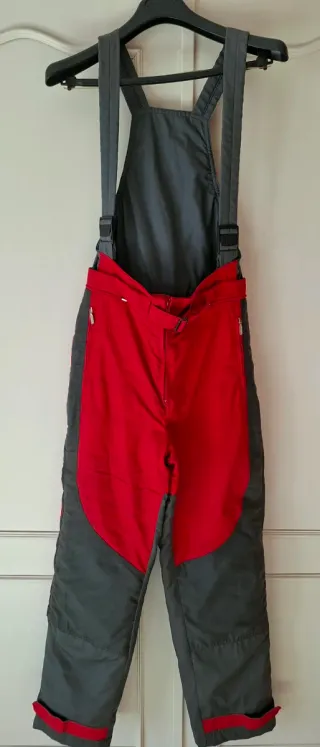 Mono Gore-Tex Moto Rojo y Gris
