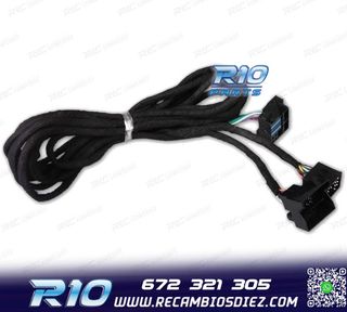 CABLE DE 6 METROS ISO COCHES BMW CON CONEXIÓN EN EL MALETER