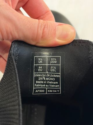 Botas Chelsea Dr. Martens Negras