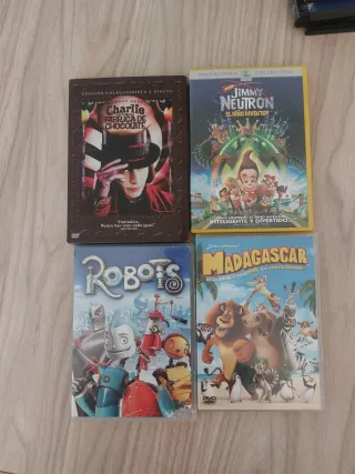 Lote 4 Películas DVD Infantiles