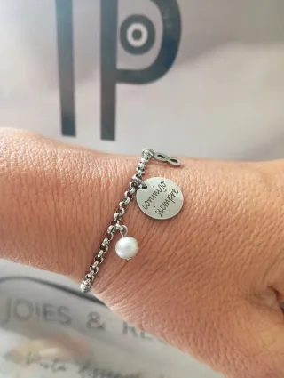 Pulsera Acero Charms Personalizado