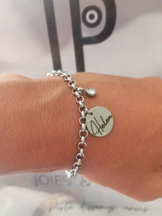 Pulsera Acero Charms Personalizado