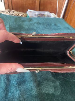 Pochette Lella Pitone Marrone