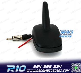 ANTENA ALETA DE TIBURÓN CON AMPLIFICADOR