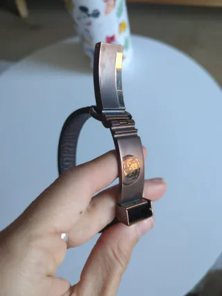 Pulsera Hombre Diesel Marrón y Plata