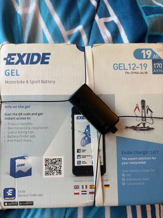 Batería Exide GEL12-19 Gel 19Ah