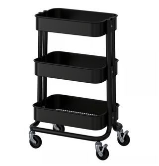 Carrito de Almacenamiento Negro