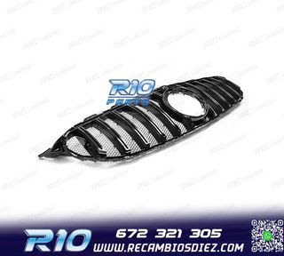 PARRILLA MERCEDES W205 18-21 LOOK SPORT NEGRO BRILLO