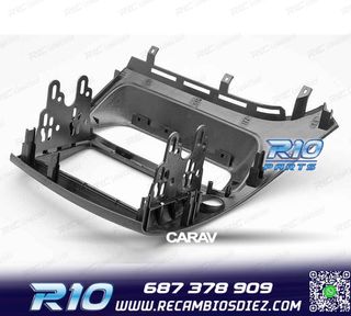 MARCO NEGRO RADIO 2-DIN PARA HONDA CIVIC HATCHBACK 06-11