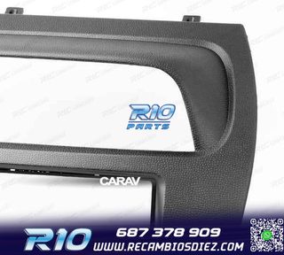 MARCO NEGRO RADIO 2-DIN PARA HONDA CIVIC HATCHBACK 06-11
