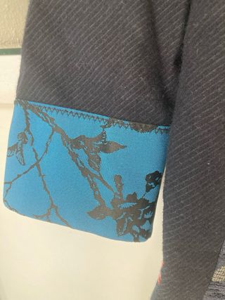 Abrigo Desigual Patchwork Largo