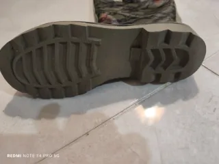 Botas de agua vintage encaje