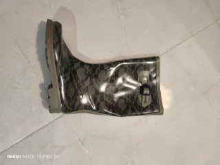 Botas de agua vintage encaje