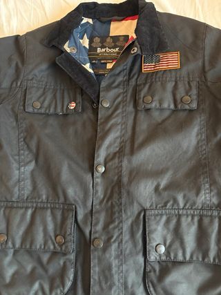 Barbour International niño - Steve McQueen