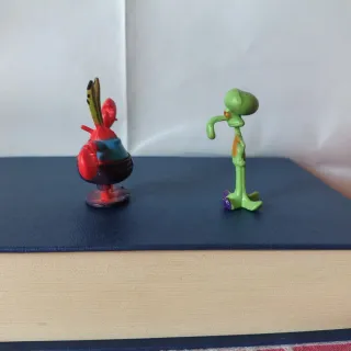 Set 6 Personaggi Spongebob