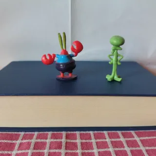 Set 6 Personaggi Spongebob