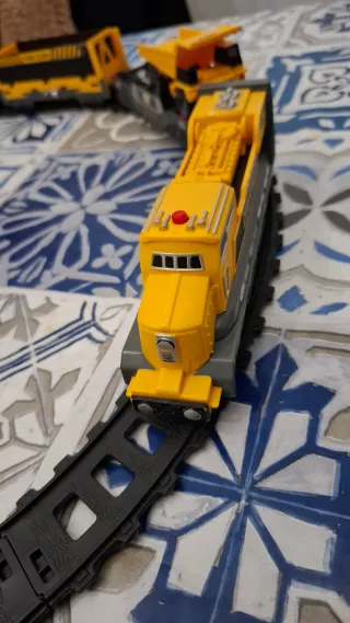 Pista de comboio de mercadorias