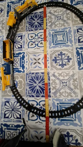 Pista de comboio de mercadorias