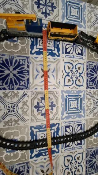 Pista de comboio de mercadorias