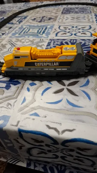 Pista de comboio de mercadorias