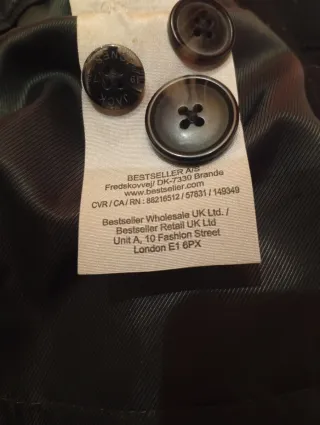 Elegante cappotto Jack & Jones Premium nero