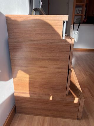 Mesa de living y mueble para televisor