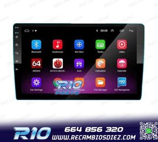 RADIO 9" GPS ANDROID 13 QUAD CORE 64GB ROM