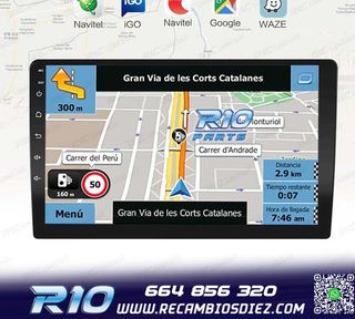 RADIO 9" GPS ANDROID 13 QUAD CORE 64GB ROM